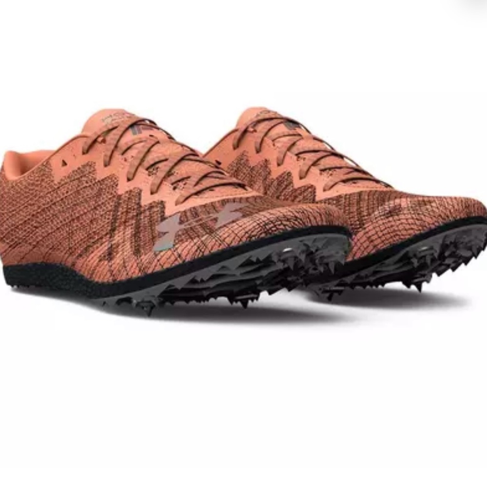 Under Armour Orange Track Spikes
